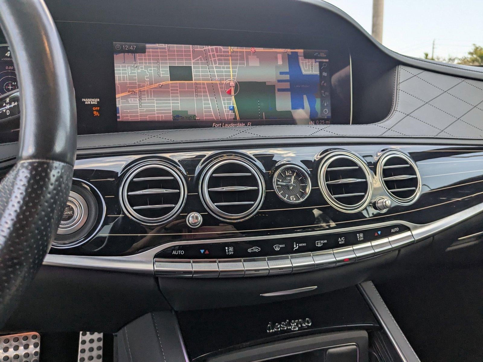 2019 Mercedes-Benz S-Class AMG® S 63 4MATIC®+ Sedan