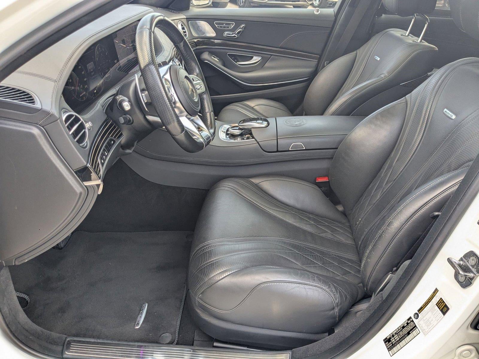 2019 Mercedes-Benz S-Class AMG® S 63 4MATIC®+ Sedan