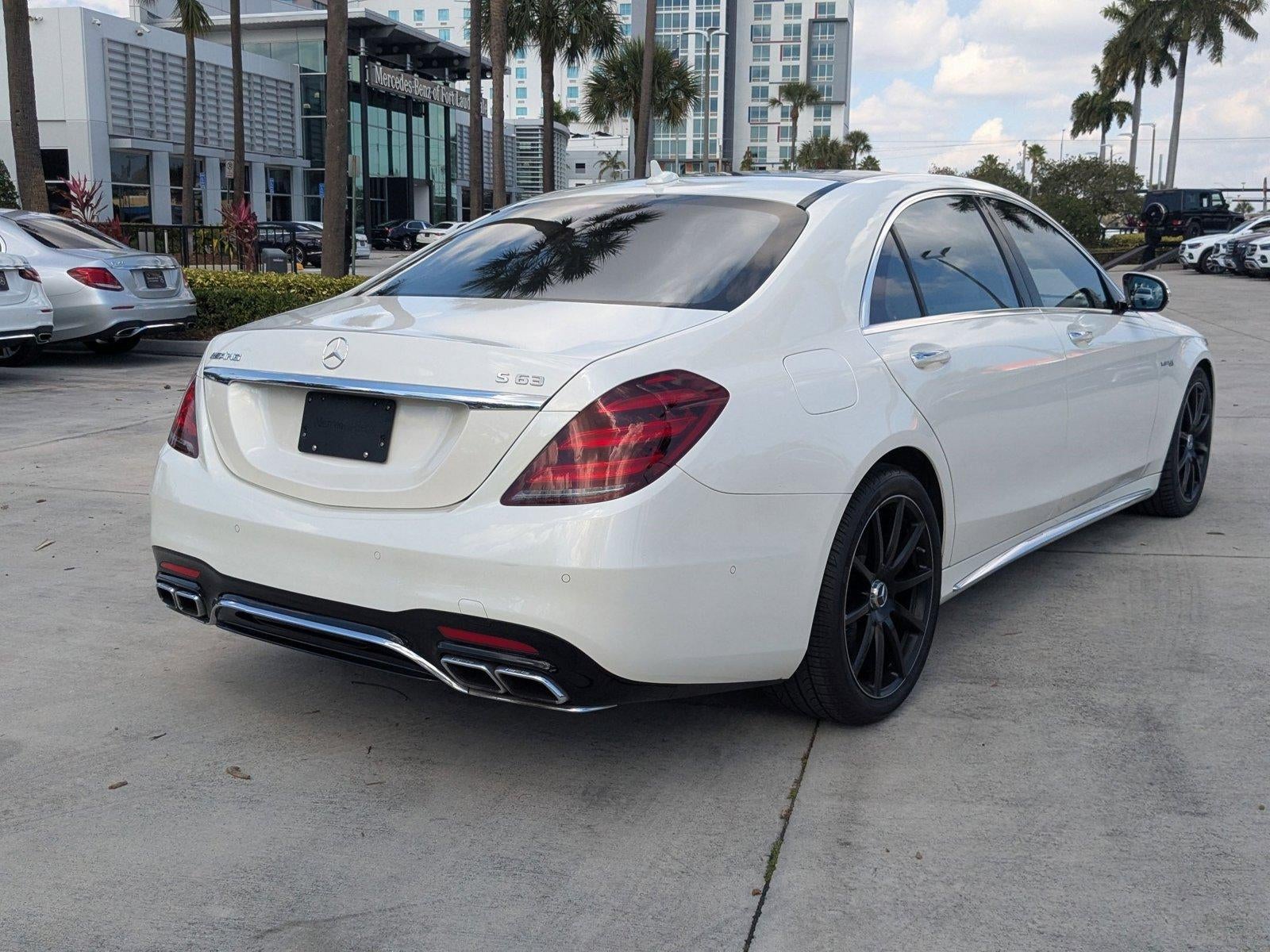 2019 Mercedes-Benz S-Class AMG® S 63 4MATIC®+ Sedan