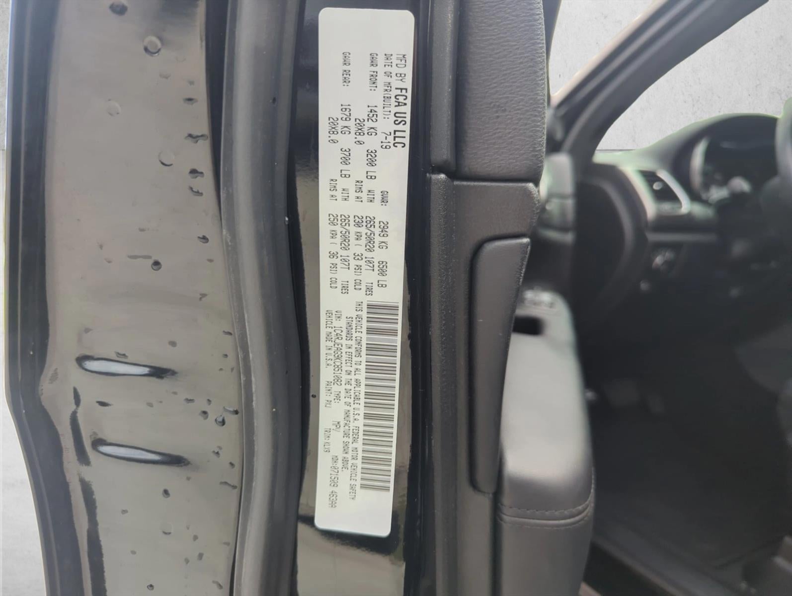 2019 Jeep Grand Cherokee Altitude 4x2