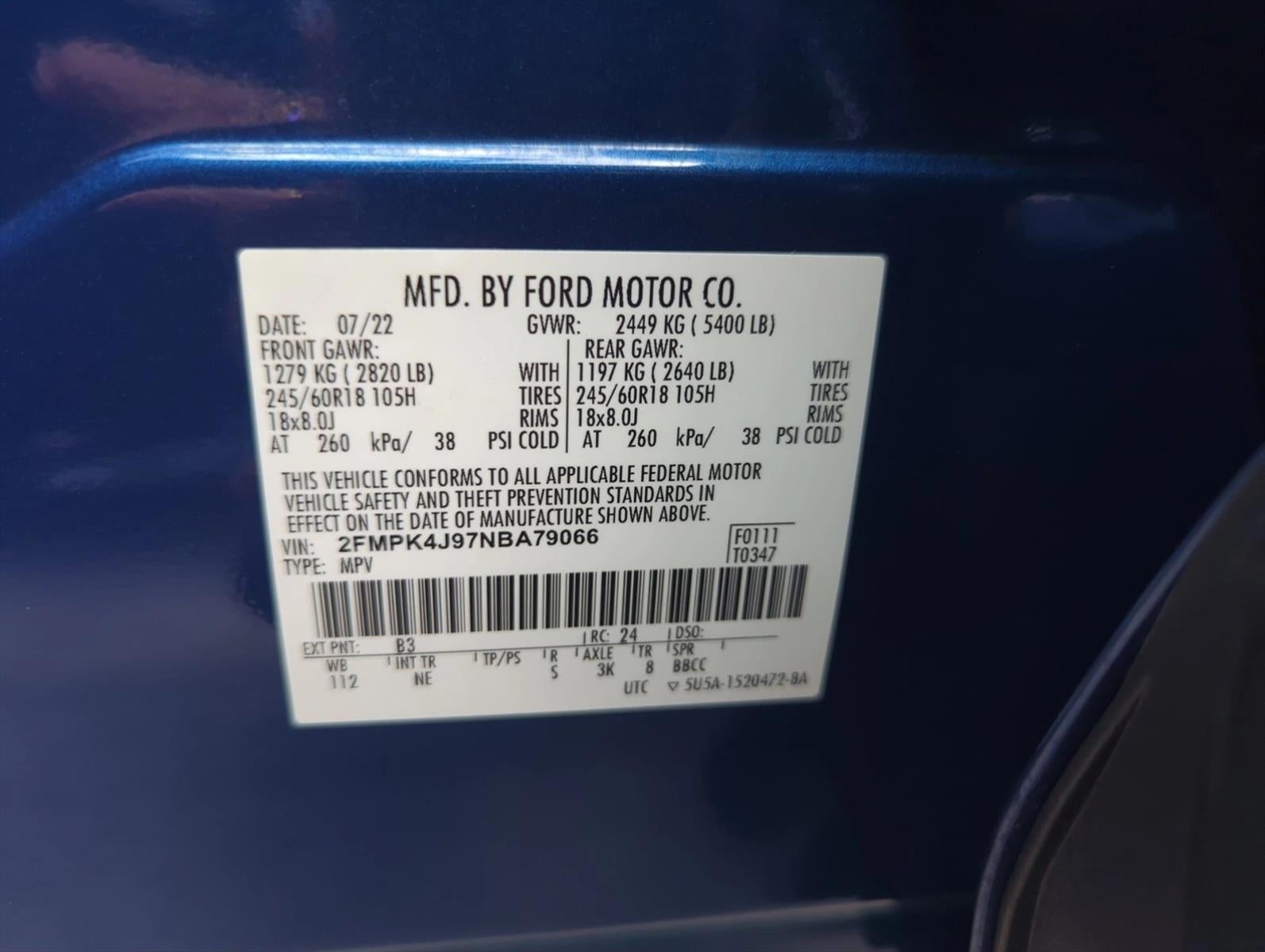 2022 Ford Edge SEL AWD