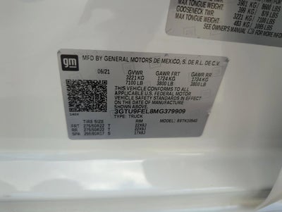 2021 GMC Sierra 1500 Crew Cab Short Box 4-Wheel Drive Denali