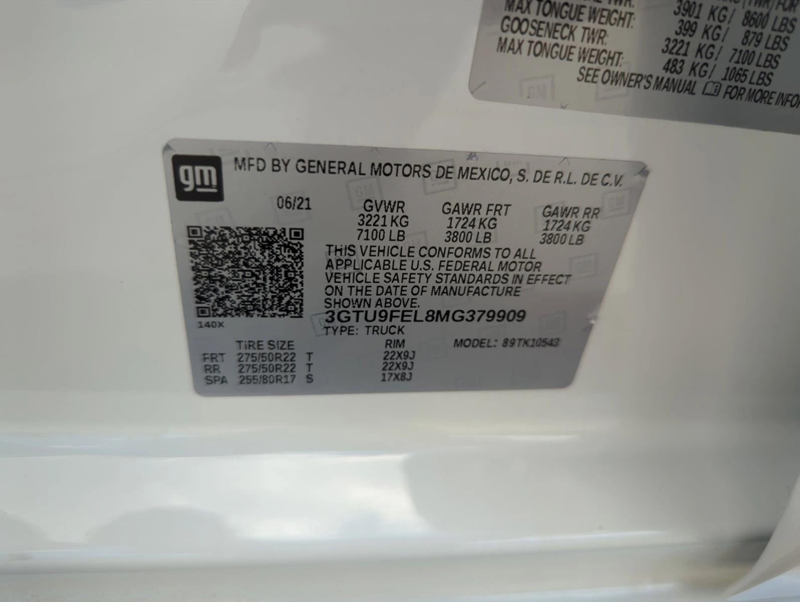 2021 GMC Sierra 1500 Crew Cab Short Box 4-Wheel Drive Denali