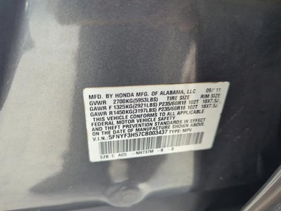 2012 Honda Pilot 2WD EX-L