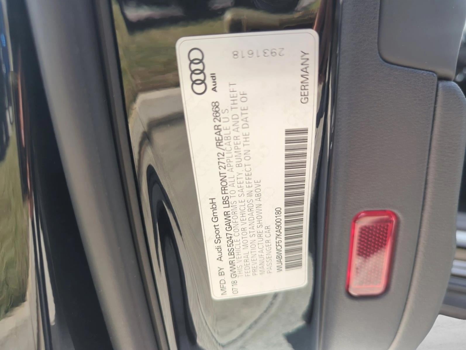 2019 Audi RS 5 Sportback 2.9 TFSI quattro