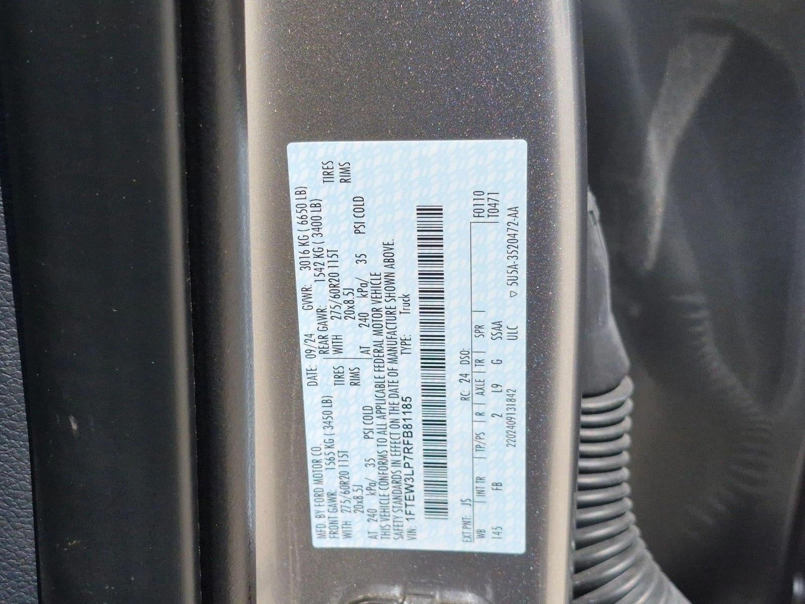 2024 Ford F-150 XLT 4WD SuperCrew 5.5' Box