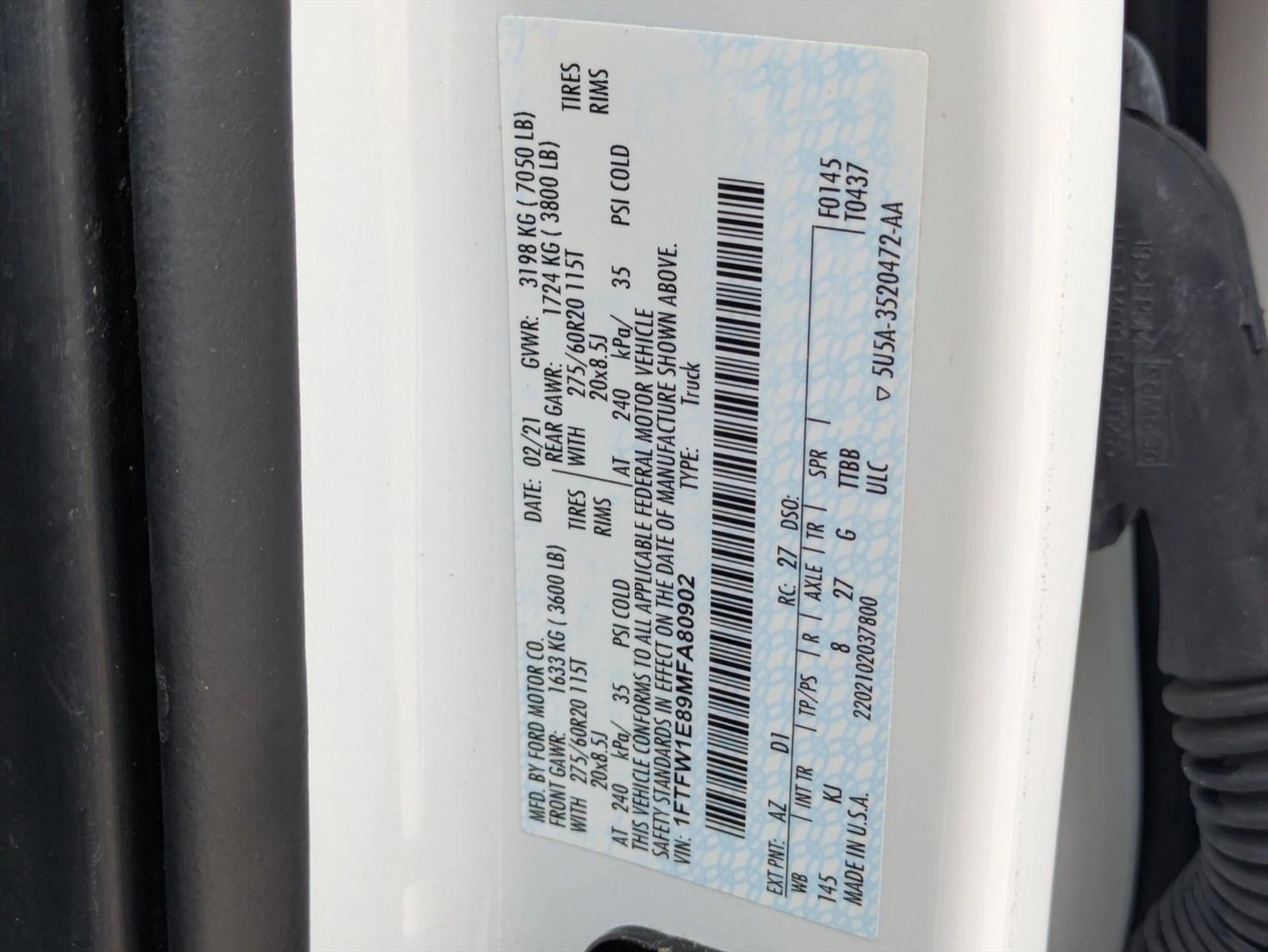 2021 Ford F-150 King Ranch 4WD SuperCrew 5.5' Box