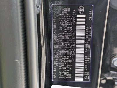 2025 Toyota Camry LE (SE)