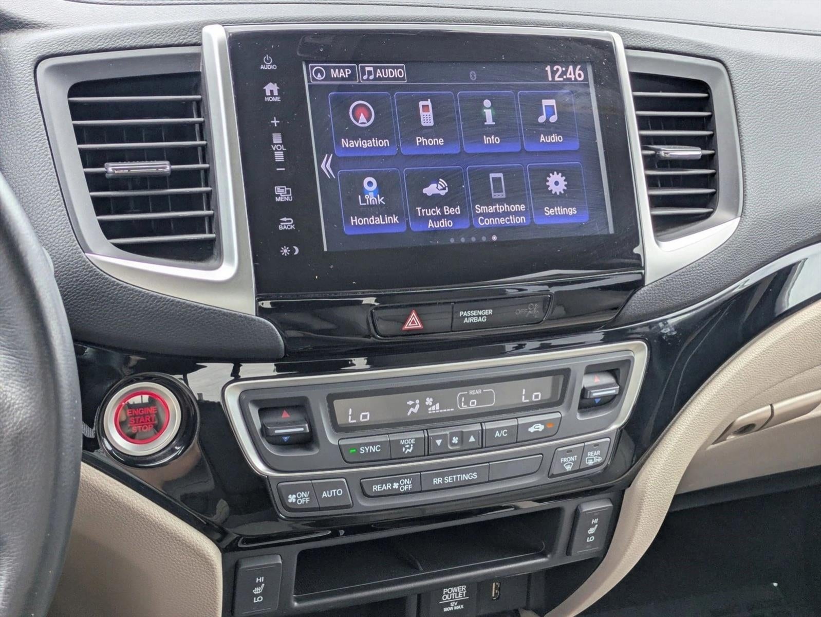 2018 Honda Ridgeline RTL-E AWD