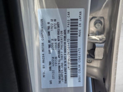 2022 Mazda Mazda3 Hatchback Preferred Auto AWD