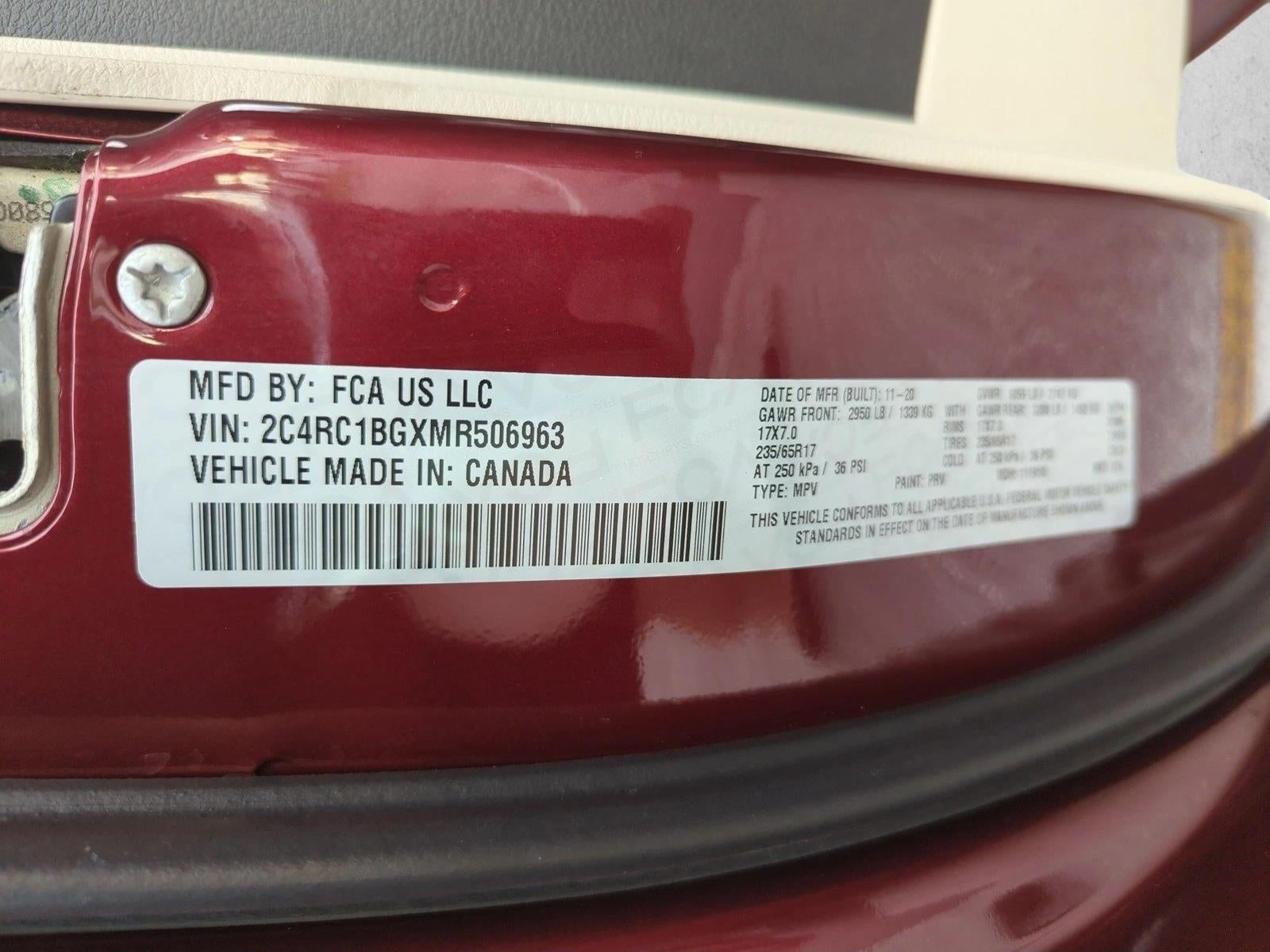 2021 Chrysler Pacifica Touring L FWD