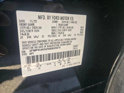 2022 Ford Edge Titanium AWD