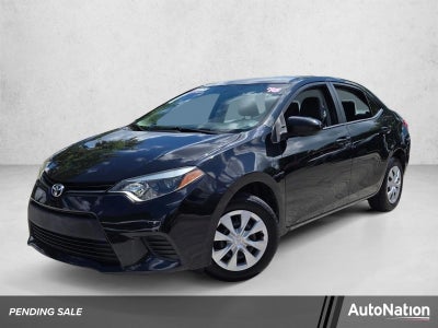 2016 Toyota Corolla 4dr Sdn Auto L (Natl)