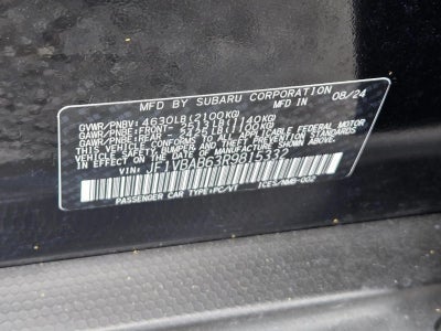 2024 Subaru WRX Manual