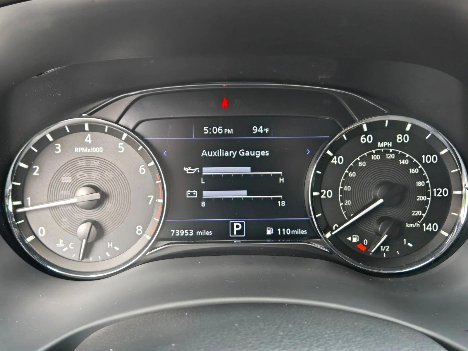 2021 INFINITI QX80 SENSORY