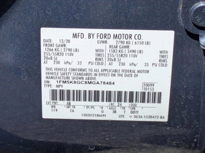 2021 Ford Explorer ST 4WD