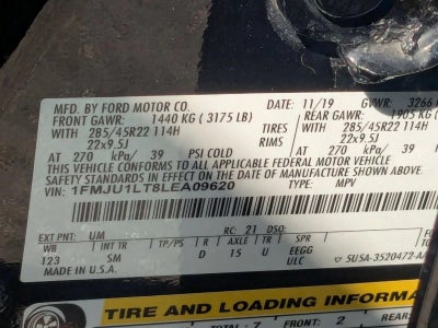 2020 Ford Expedition Platinum 4x2