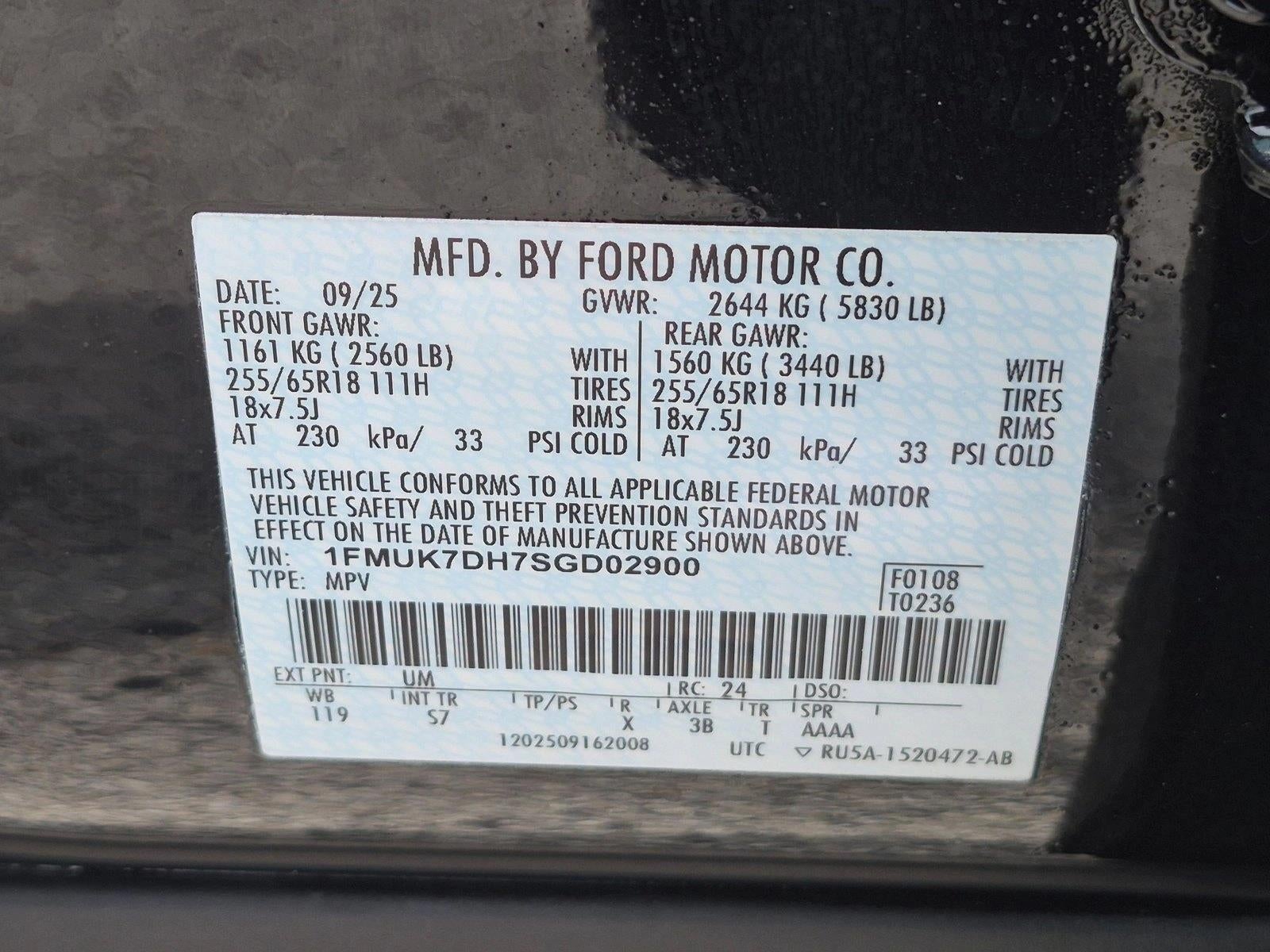 2025 Ford Explorer Active RWD