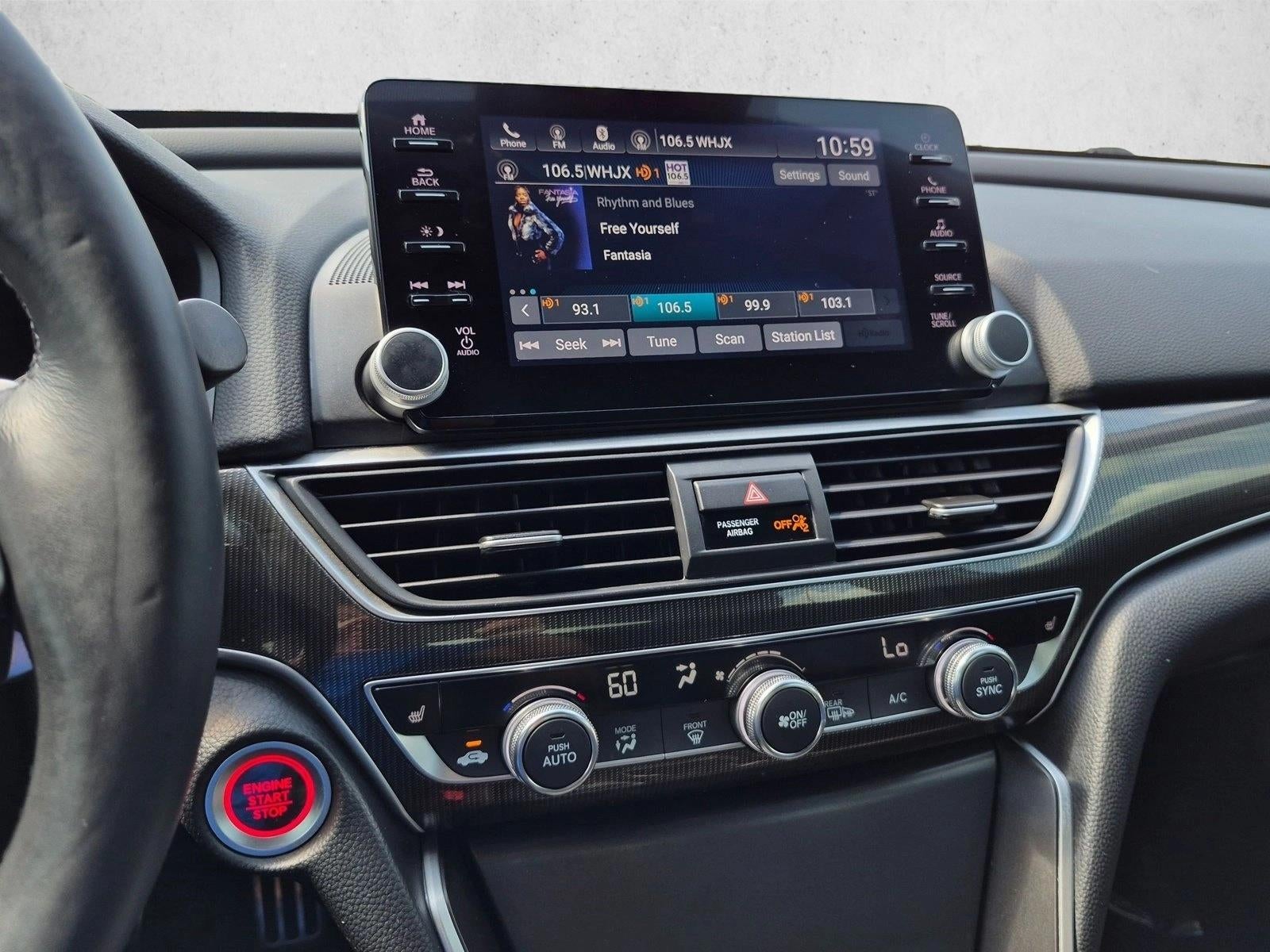 2022 Honda Accord Sedan Sport 2.0T Automatic