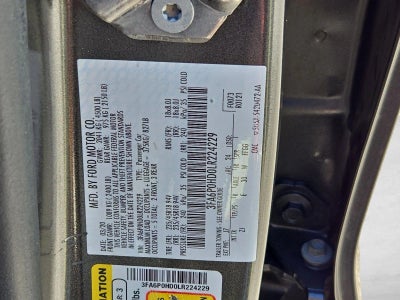 2020 Ford Fusion SE FWD