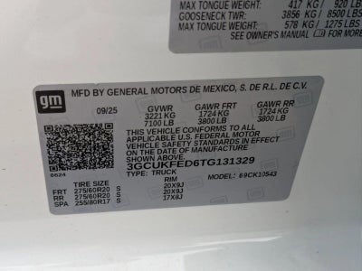 2026 Chevrolet Silverado 1500 Crew Cab Short Box 4-Wheel Drive LT Trail Boss