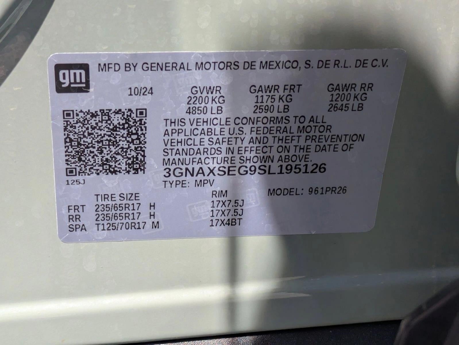 2025 Chevrolet Equinox AWD ACTIV