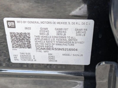 2022 Chevrolet Blazer RS FWD