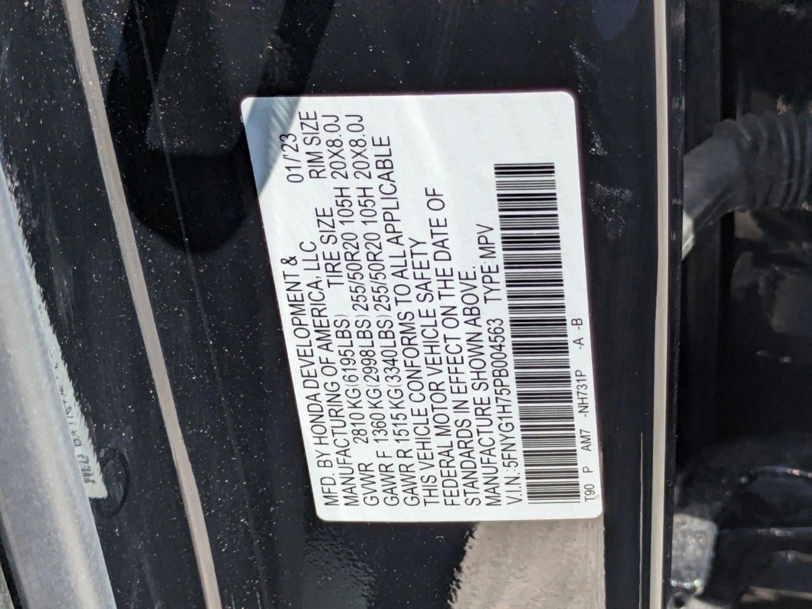 2023 Honda Pilot Touring AWD