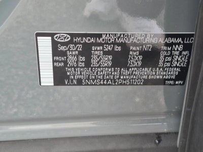 2023 Hyundai SANTA FE Limited FWD