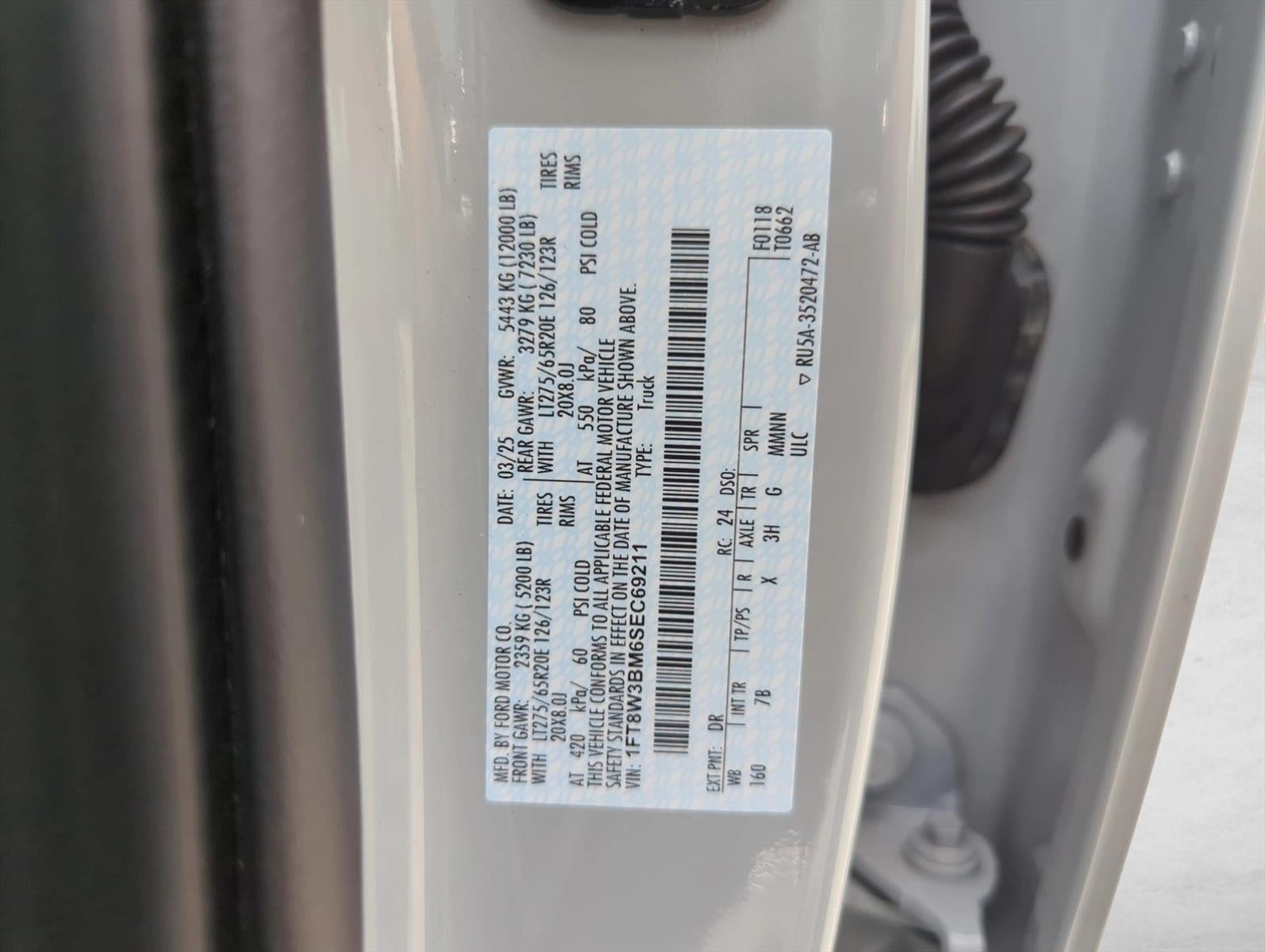 2025 Ford Super Duty F-350 SRW Platinum 4WD Crew Cab 6.75' Box