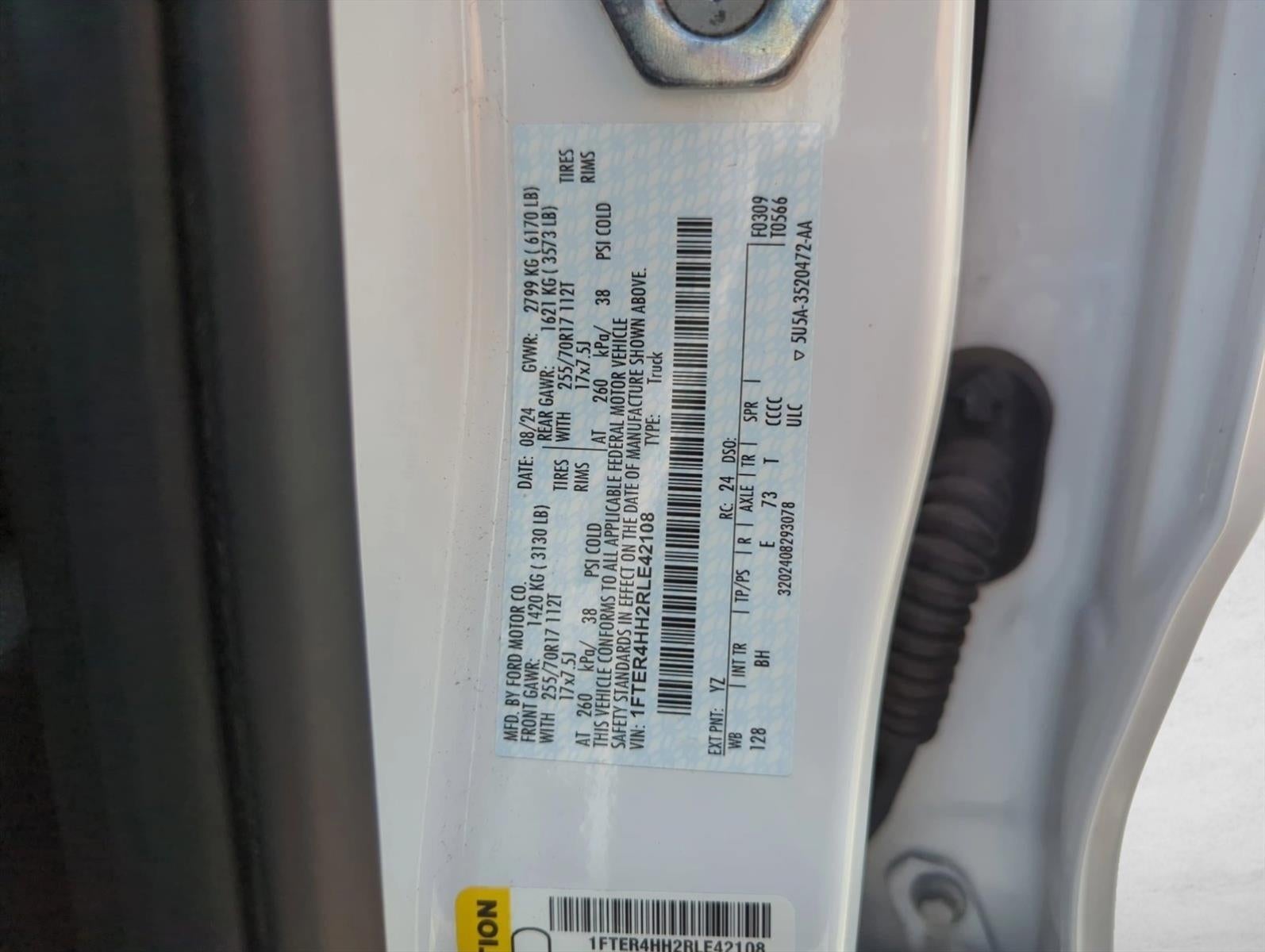 2024 Ford Ranger XLT 4WD SuperCrew 5' Box