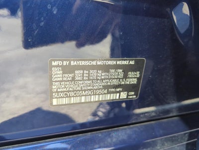 2021 BMW X6 M50i Sports Activity Coupe
