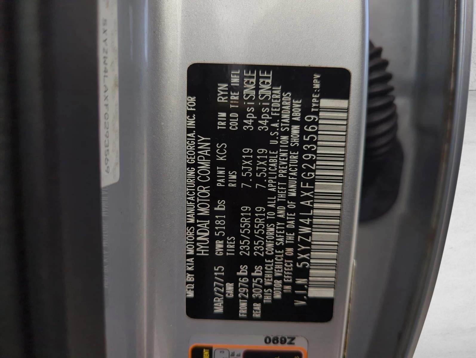 2015 Hyundai Santa Fe Sport FWD 4dr 2.0T