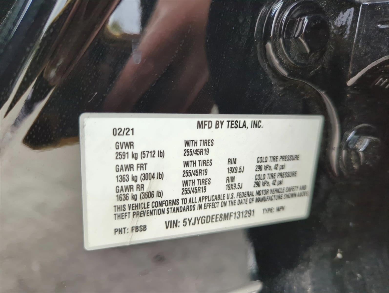 2021 Tesla Model Y Long Range AWD