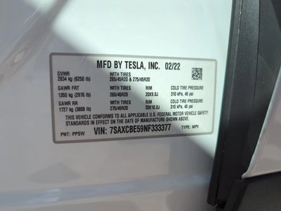 2022 Tesla Model X AWD