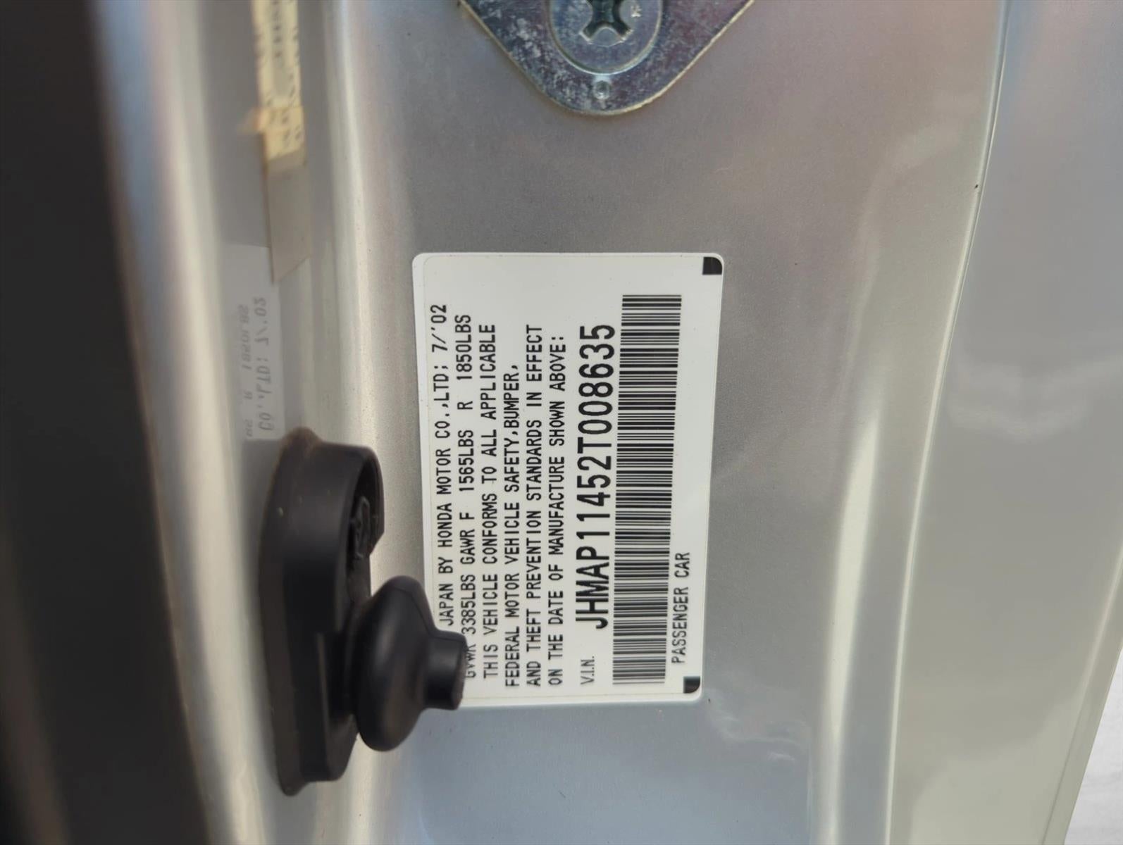 2002 Honda S2000 Base