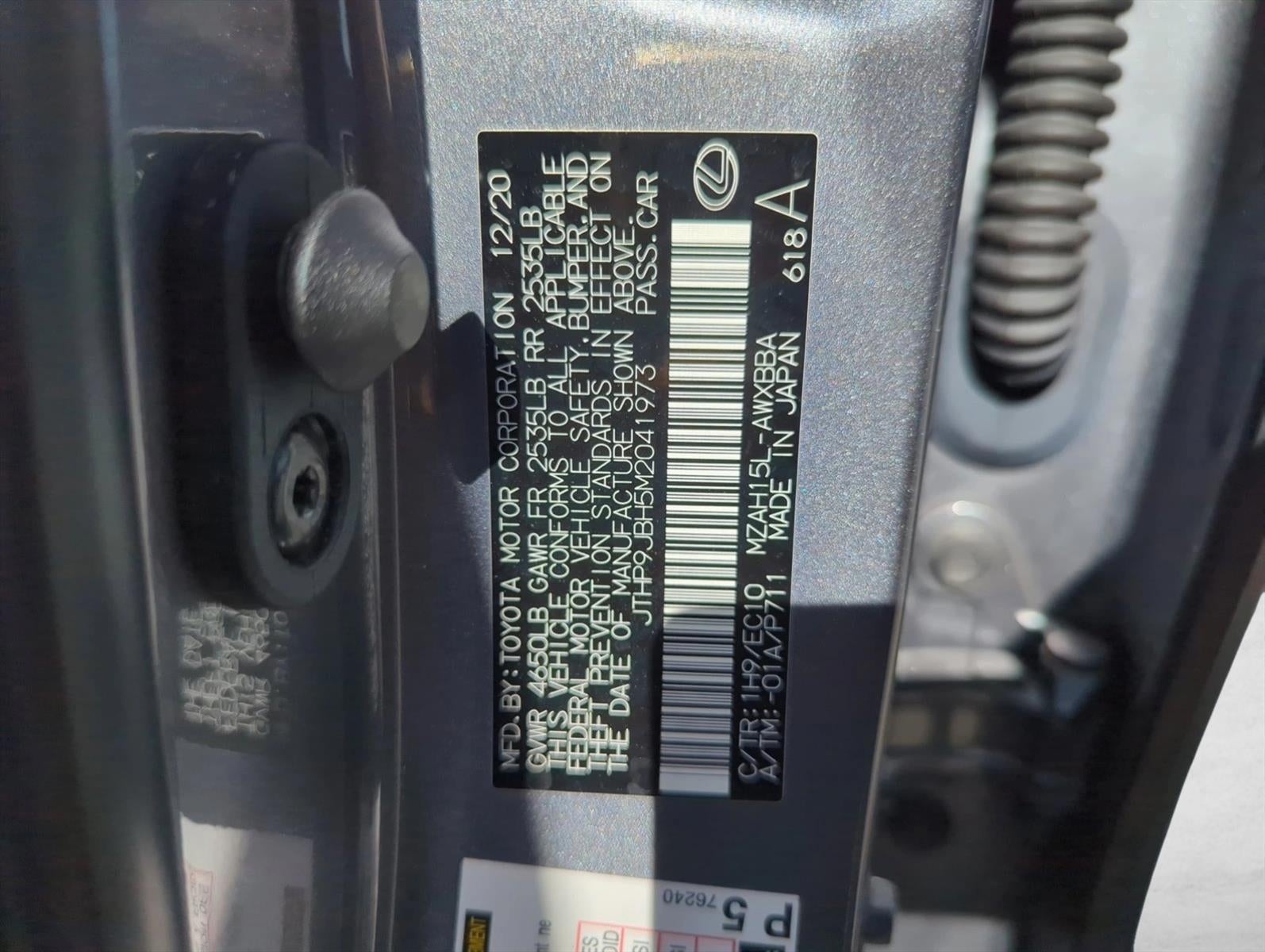 2021 Lexus UX 250h AWD