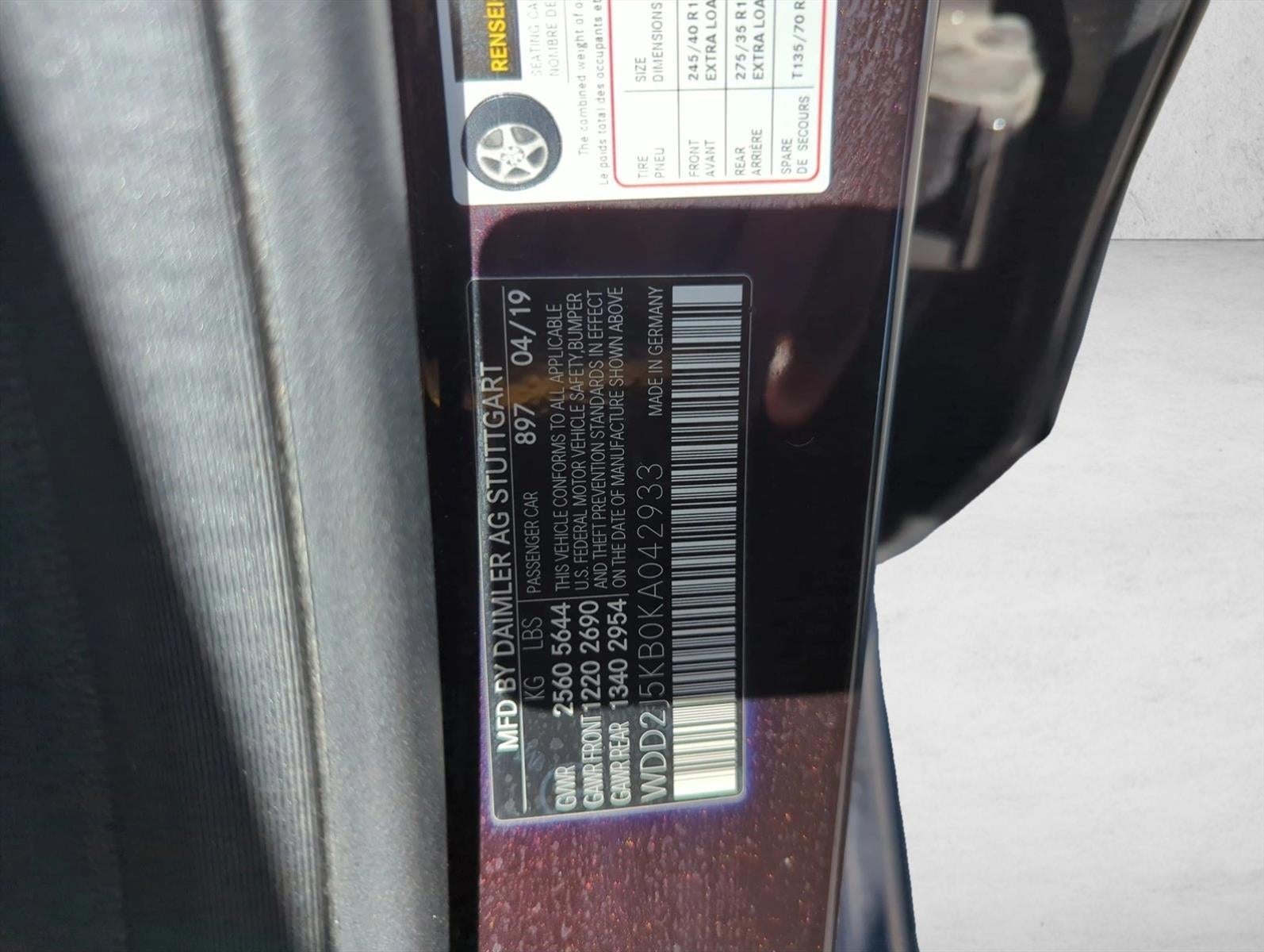 2019 Mercedes-Benz CLS CLS 450 4MATIC® Coupe