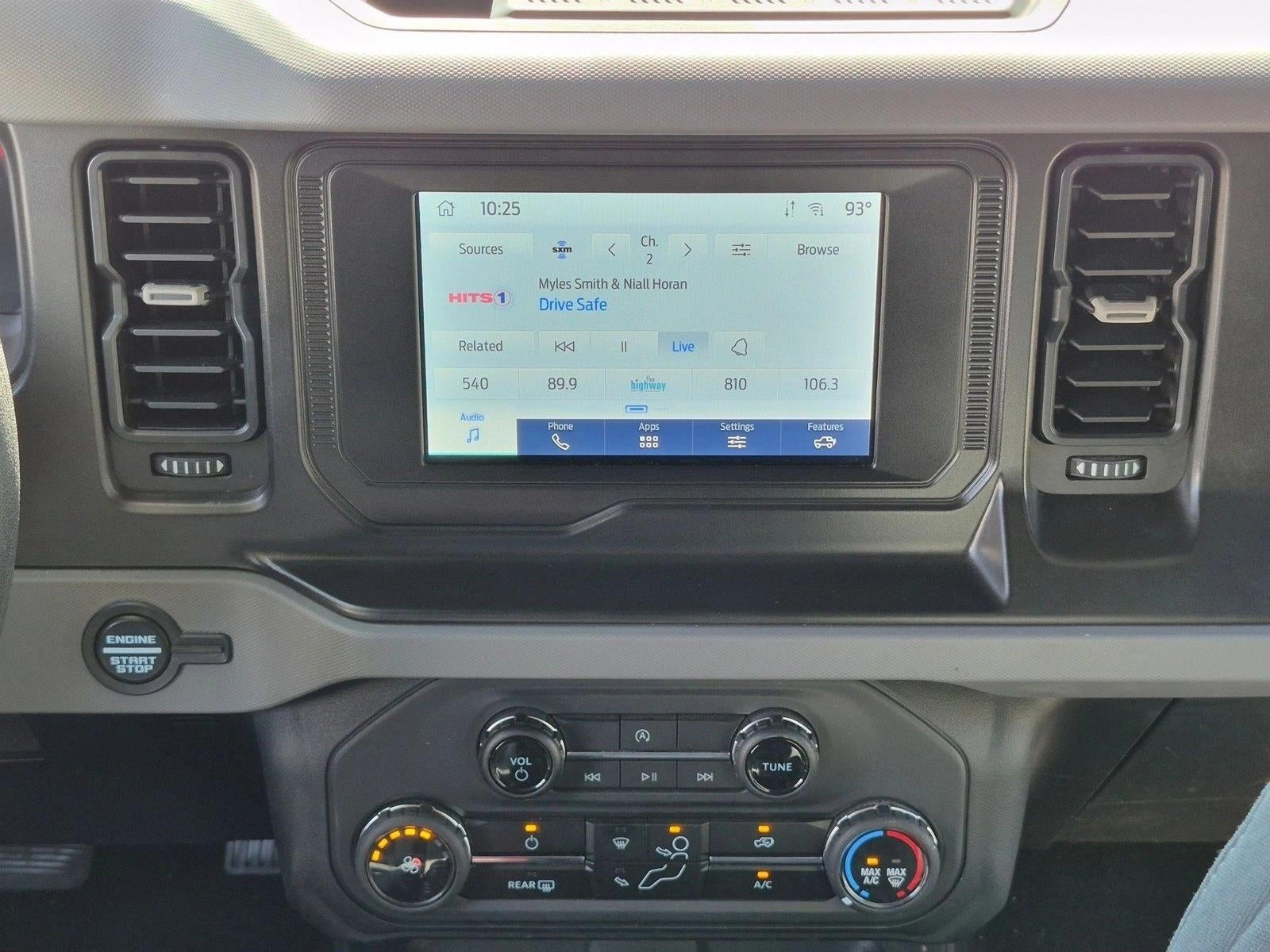 2023 Ford Bronco Base 2 Door Advanced 4x4