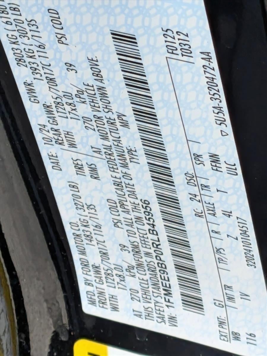2024 Ford Bronco Badlands 4 Door Advanced 4x4