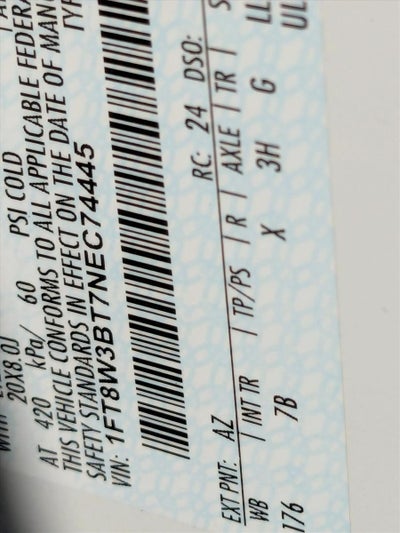 2022 Ford Super Duty F-350 SRW Platinum 4WD Crew Cab 6.75' Box