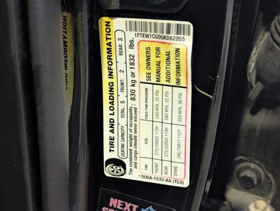 2016 Ford F-150 2WD SuperCrew 5-1/2 Ft Box Lariat