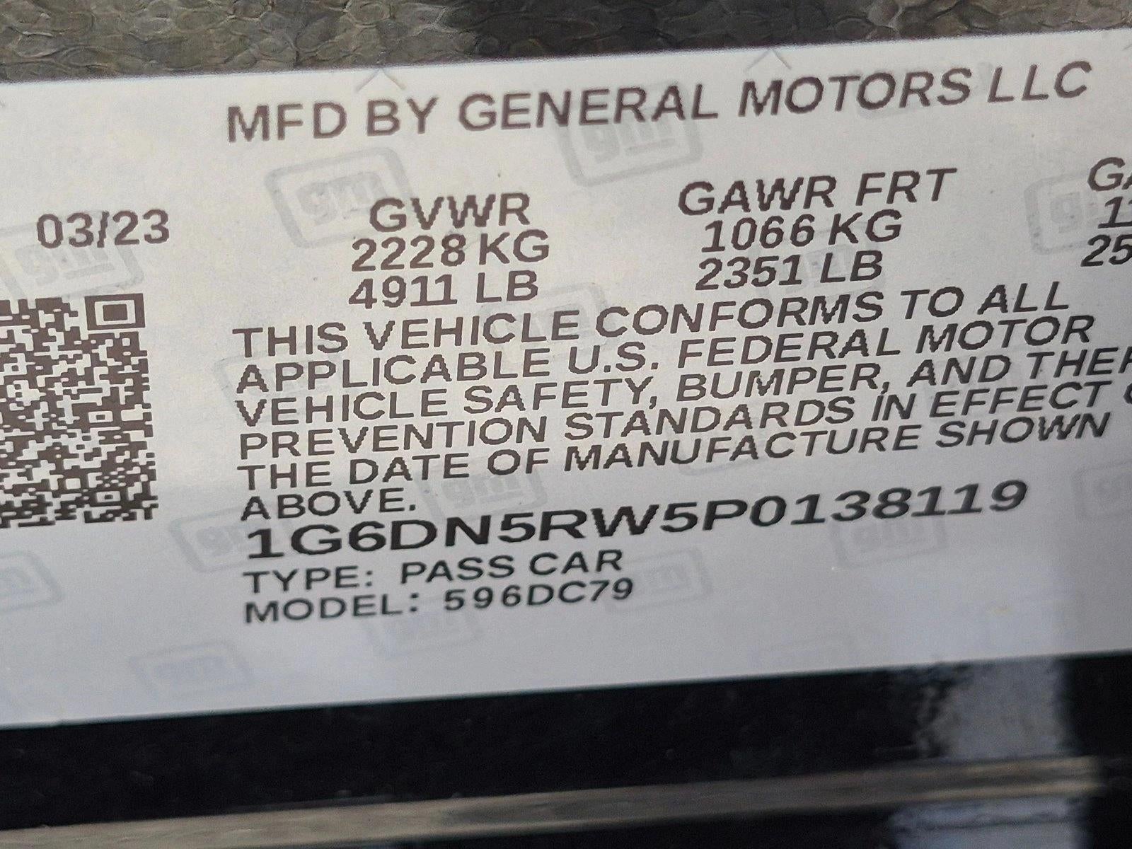 2023 Cadillac CT5 4dr Sdn Premium Luxury