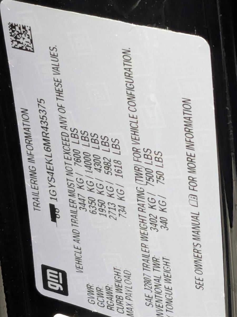 2021 Cadillac Escalade 4WD Sport