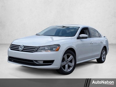 2013 Volkswagen Passat 4dr Sdn 2.5L Auto SE w/Sunroof PZEV