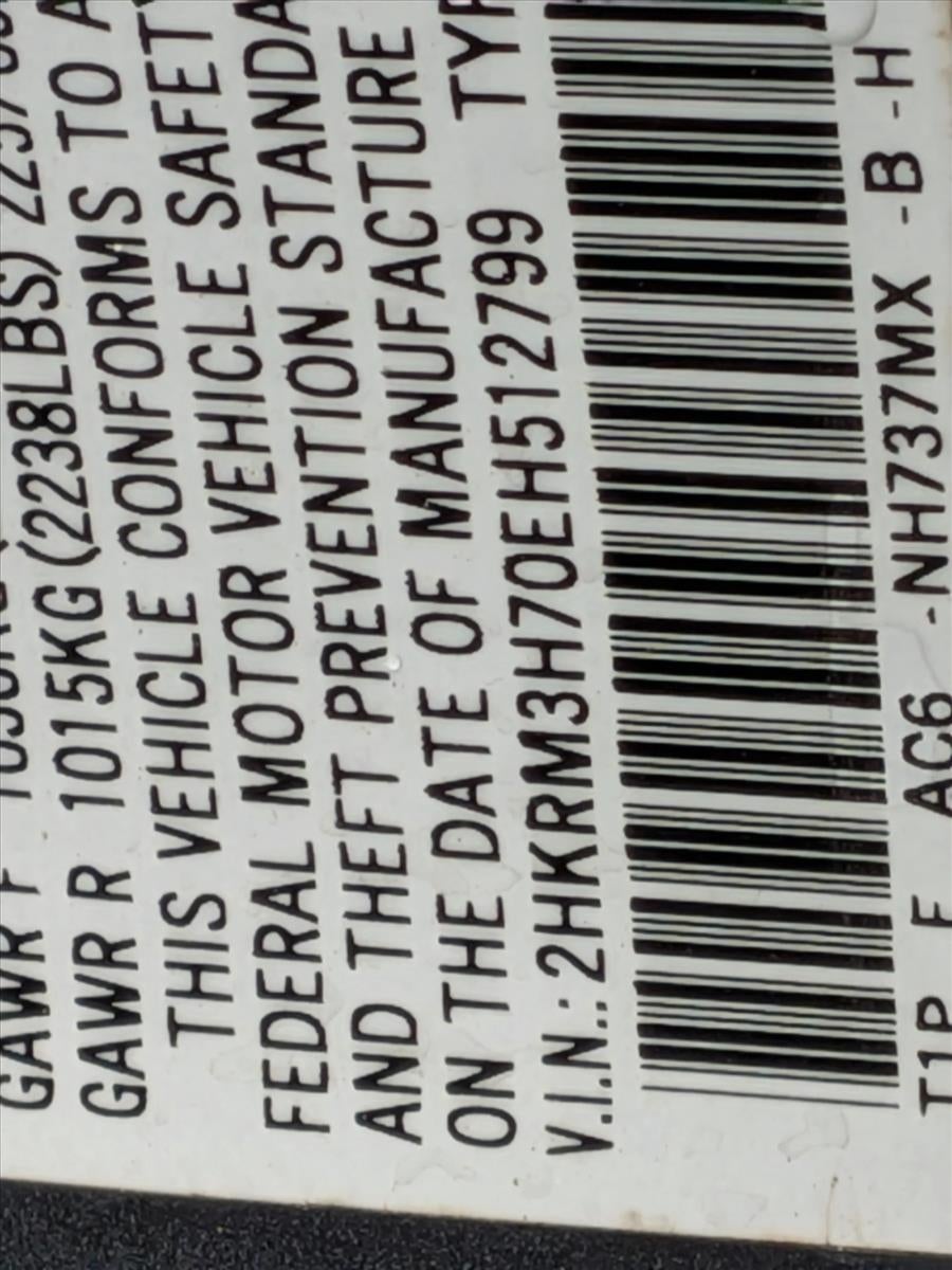 2014 Honda CR-V EX-L 2WD with Navigation