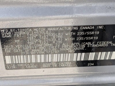 2022 Toyota RAV4 XLE Premium FWD (Natl)