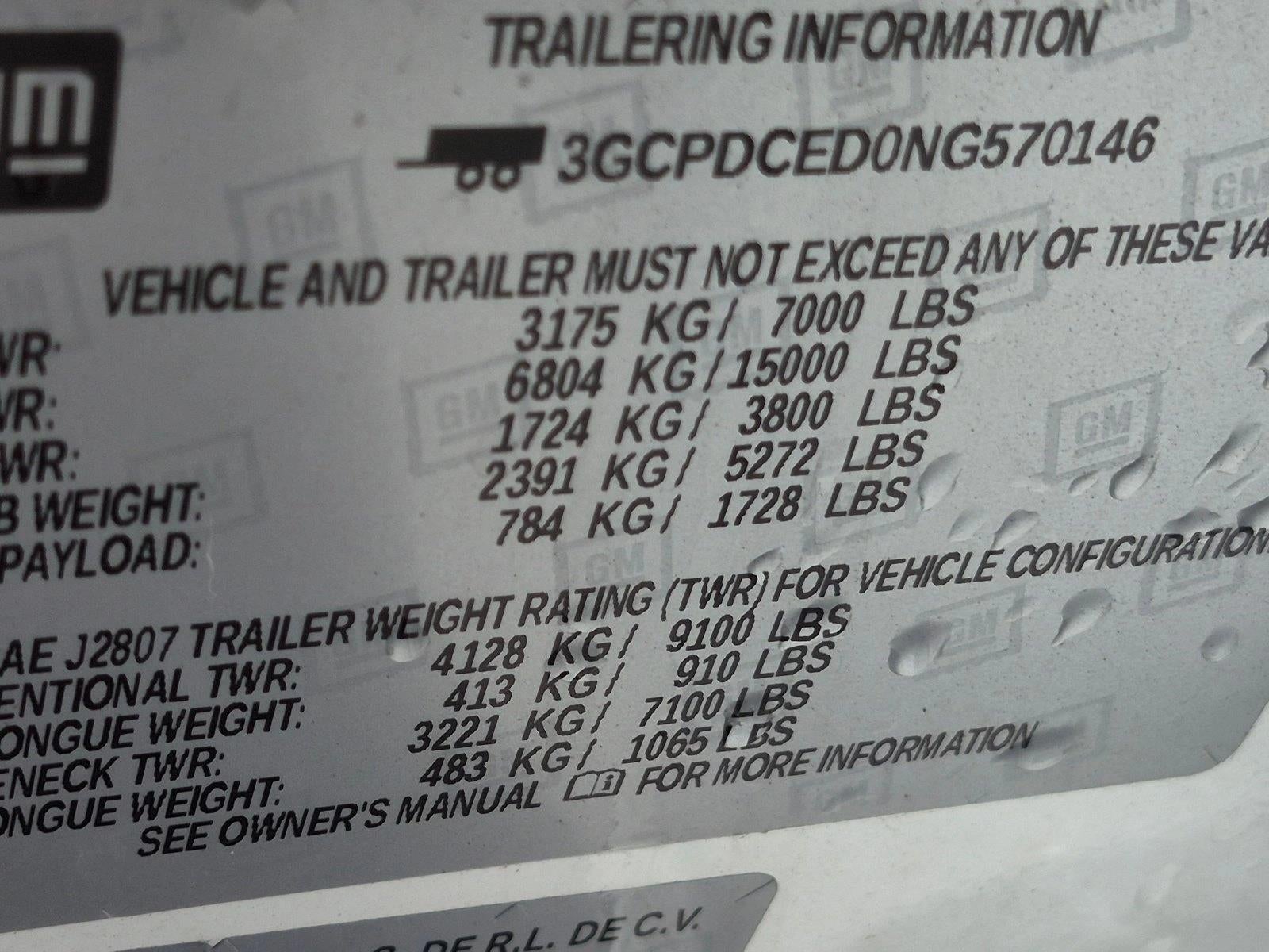 2022 Chevrolet Silverado 1500 Crew Cab Short Box 4-Wheel Drive Custom Trail Boss