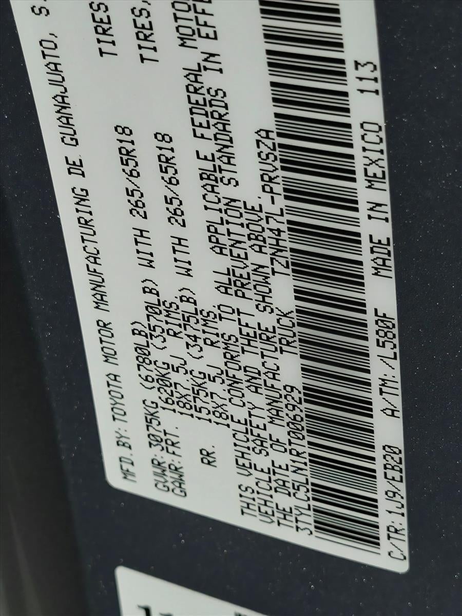 2024 Toyota Tacoma 4WD 4WD Limited Hybrid Double Cab 5' Bed AT (Natl)