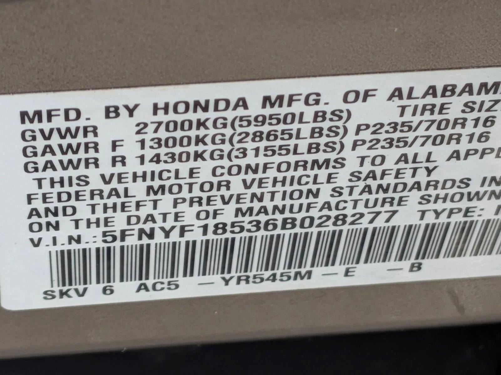 2006 Honda Pilot EX AT Leather 4WD